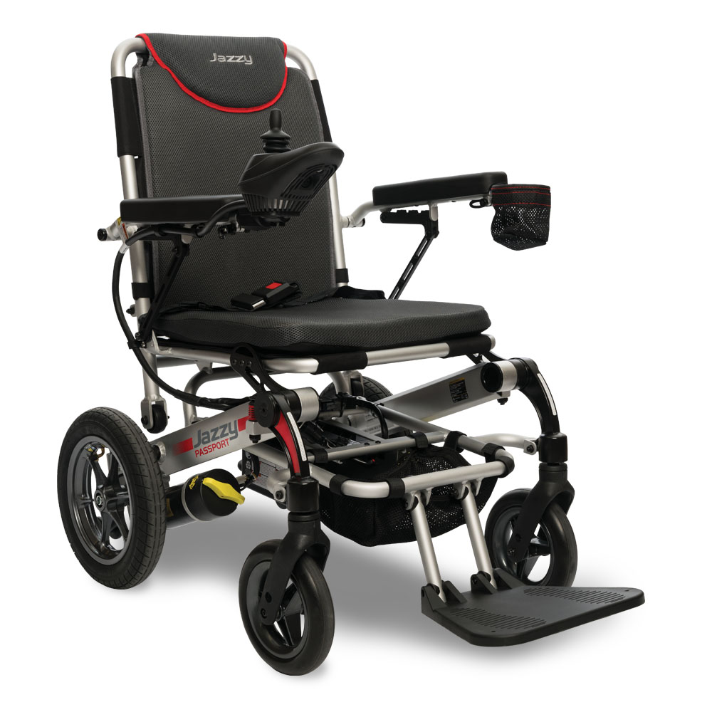 Corona compact portable folding electric lightweight wheelchair